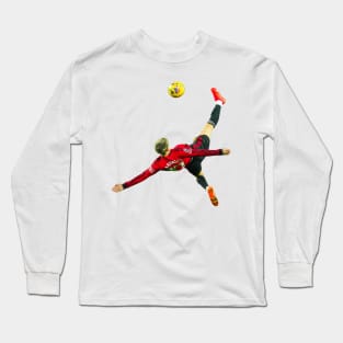 Alejandro Garnacho Bicycle Kick Long Sleeve T-Shirt